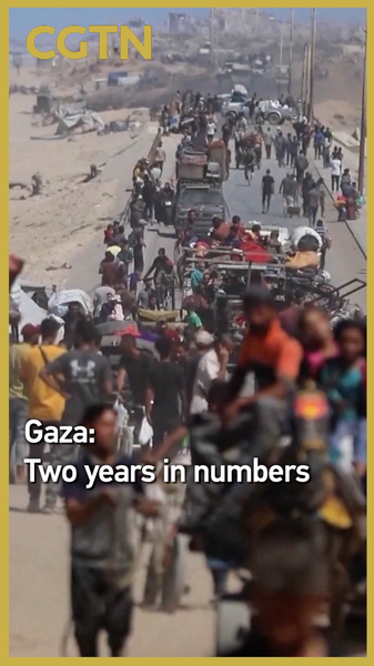 Gaza en cifras: dos años de devastación y esperanza video poster