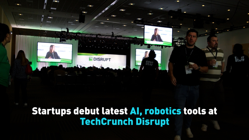Startups revolucionan con IA y robótica en TechCrunch Disrupt video poster