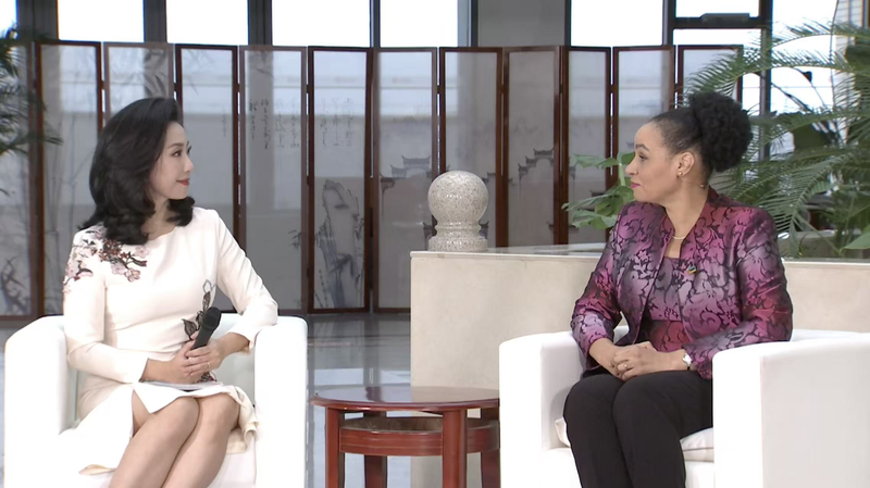 La Embajadora de Mozambique Celebra 30 Años de Progreso de las Mujeres en la Cumbre de Beijing video poster