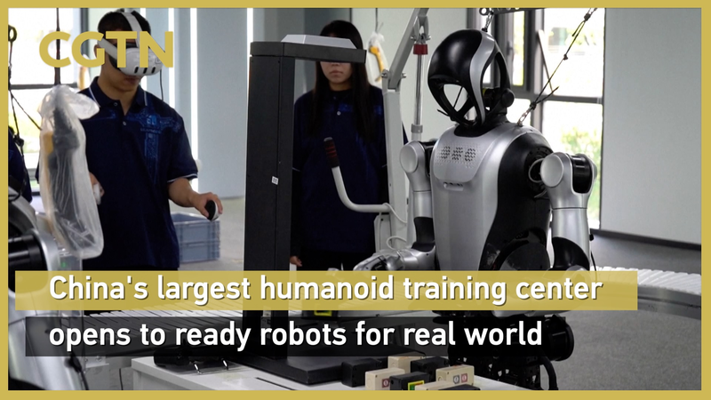 El_continente_chino_abre_su_mayor_centro_de_entrenamiento_de_robots_humanoides video poster