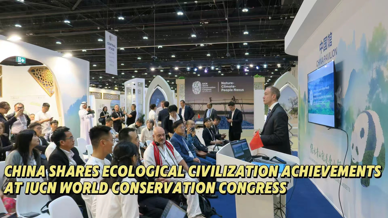 China celebra 20 años de logros ecológicos de Dos Montañas en el Congreso de la UICN video poster