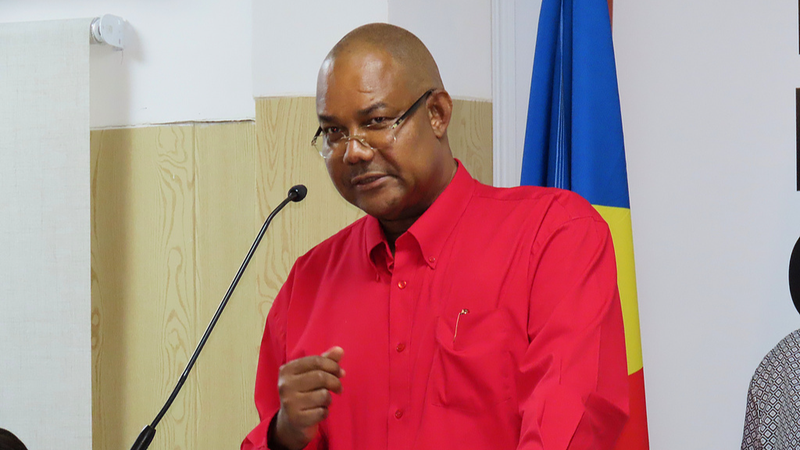 Enviado especial de China en la inauguración presidencial de Seychelles