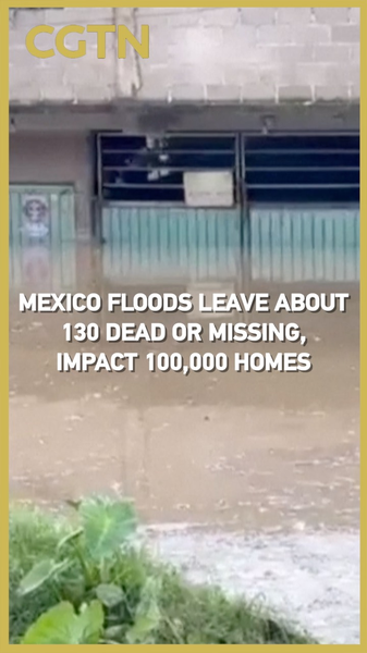 Tras el Diluvio: Inundaciones en México dejan 130 muertos o desaparecidos, 100,000 hogares afectados video poster