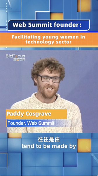 El fundador de Web Summit defiende a las jóvenes en tecnología 🌐✨ video poster