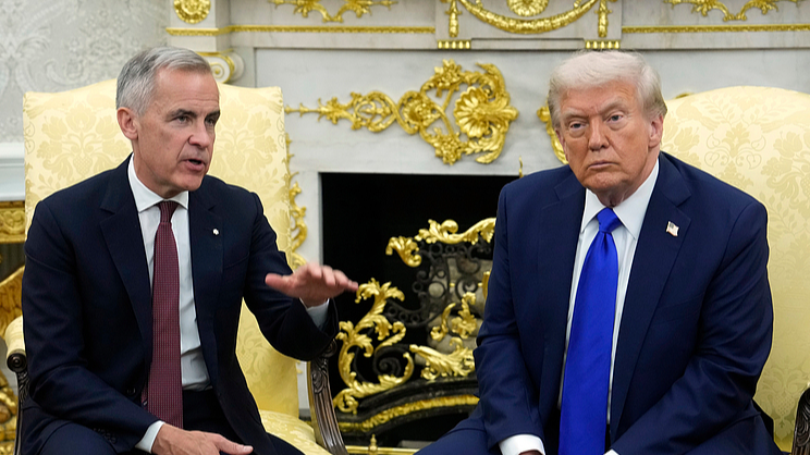 Acuerdo arancelario aún elusivo después de reunión Trump-Canadá