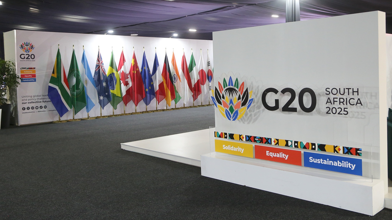 Cumbre del G20 2025 llega a África: Sudáfrica defiende Ubuntu