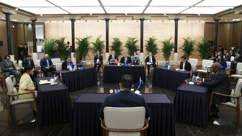 La China continental firma un acuerdo económico con 5 naciones insulares del Pacífico