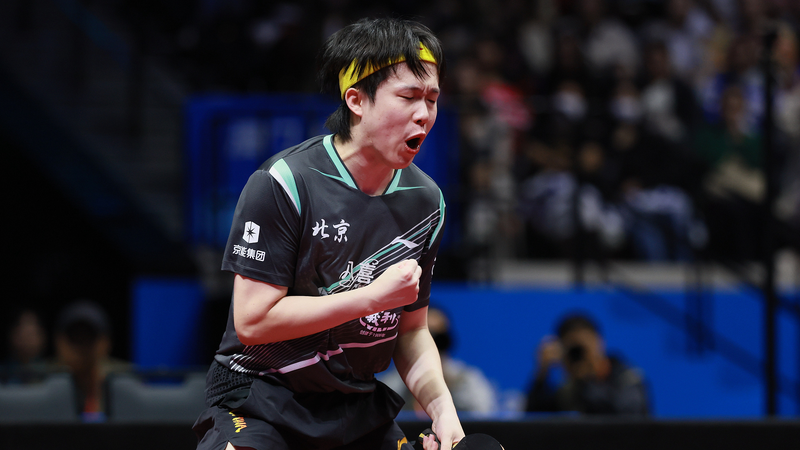 Wang Chuqin logra remontada épica para vencer a Lin Gaoyuan en los 15º Juegos Nacionales