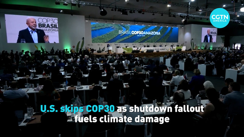 EE.UU. no asiste a COP30 mientras las repercusiones del cierre escalan el daño climático