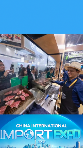 Sabores globales brillan en la Expo de Importación de Shanghái video poster