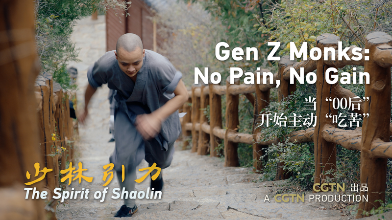 Monjes Gen Z: Espíritu Shaolin sin dolor no hay ganancia video poster