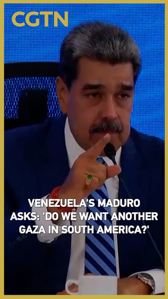 Maduro insta: '¿Queremos otro Gaza en Sudamérica?' video poster