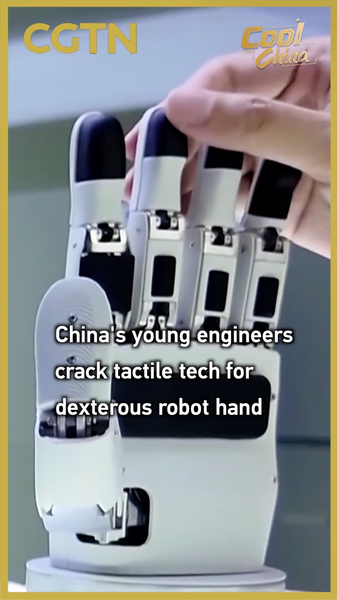 Jóvenes Ingenieros en Shenzhen Revelan la Revolución de Manos Robóticas Táctiles video poster