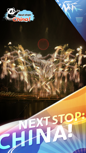 Los fuegos artificiales de Liuyang crean un espectáculo de Sol Carmesí video poster