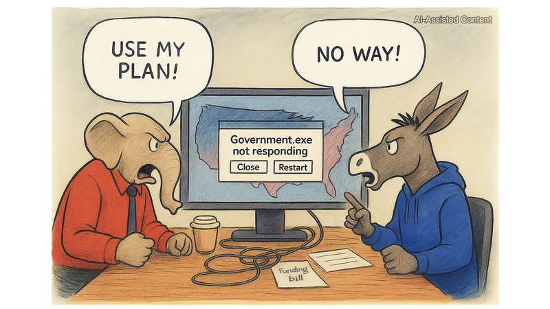 Cuando el Cierre del Gobierno Se Vuelve Rutina: 37 Días y Contando