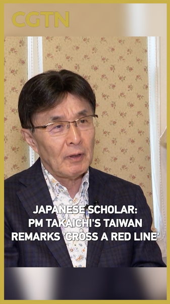 Académico japonés critica las declaraciones de la primera ministra Takaichi sobre Taiwán por cruzar la 'línea roja'