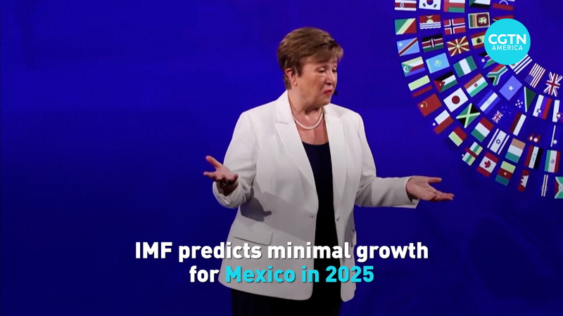 El FMI predice un crecimiento económico mínimo para México en 2025 video poster