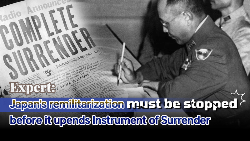 Experto insta a detener los planes de remilitarización de Japón video poster