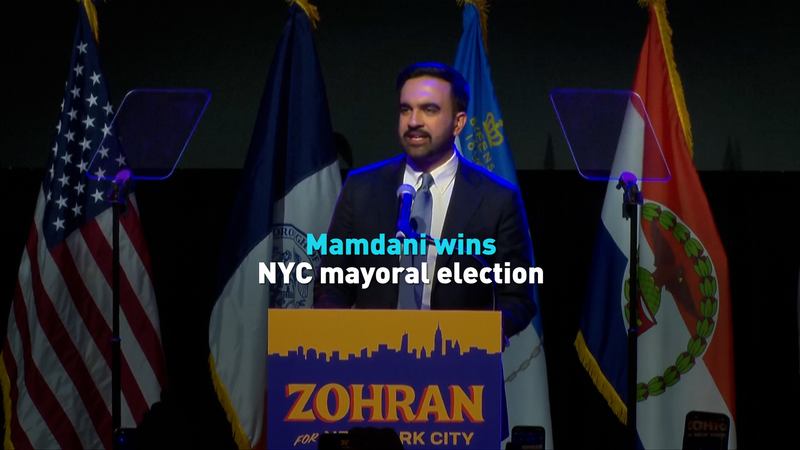 Zohran Mamdani hace historia como el primer alcalde musulmán de NYC video poster