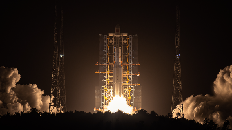 El satélite Shijian-28 de China despega hacia la órbita desde Hainan