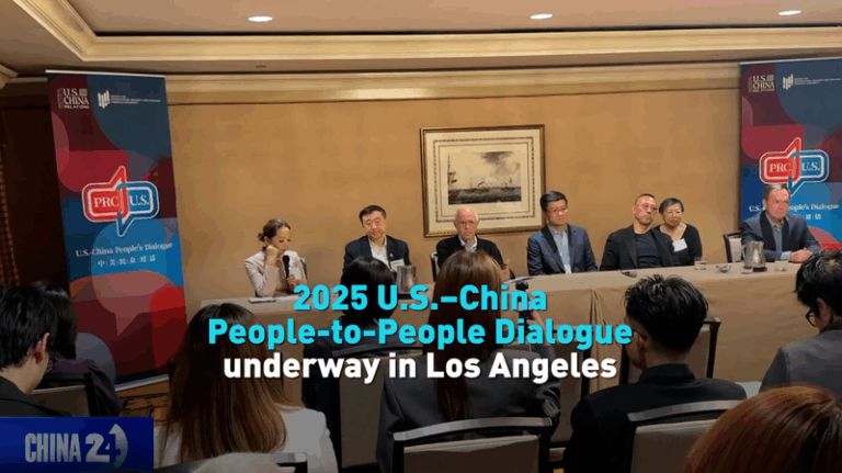 Inicia en Los Ángeles el Diálogo EE.UU.–China Personas a Personas 2025 video poster