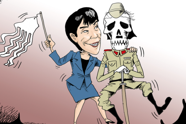 Encuesta global: jóvenes alertan sobre el récord de gasto militar de Japón