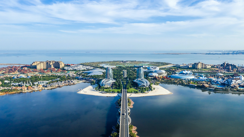 Descubre Ocean Flower Island: el paraíso artificial de Hainan video poster