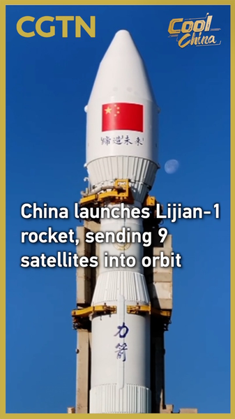 China lanza Lijian-1 con nueve satélites, incluido uno de EAU video poster