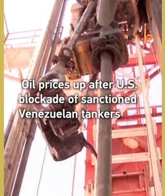Precios del petróleo suben tras bloqueo de EE.UU. a tanqueros venezolanos video poster