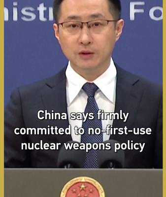 China reafirma su política de no primer uso nuclear video poster