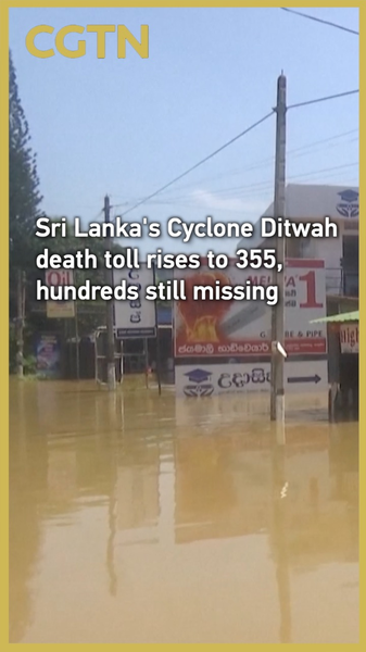 Ciclón Ditwah deja 355 muertos en Sri Lanka y 370 desaparecidos video poster