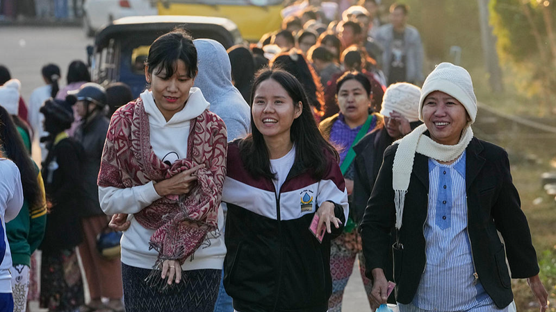 Comienza_la_primera_fase_de_elecciones_generales_en_Myanmar_2025