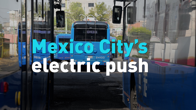 Cómo China impulsa la electrificación de los autobuses en CDMX video poster