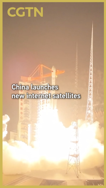 China lanza nuevo grupo de satélites de internet 🚀🌐 video poster