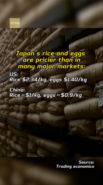 Arroz y huevos, un lujo en Japón con precios récord video poster