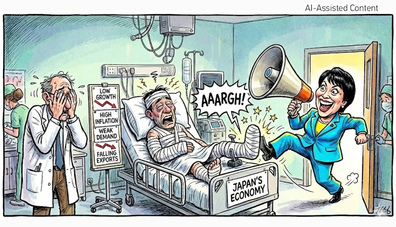 La 'terapia' agresiva de Sanae Takaichi para la economía enferma de Japón