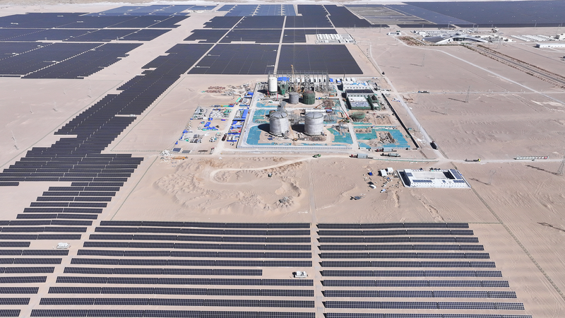 Mega 'batería de aire' en el desierto de Gobi: el futuro de la energía limpia
