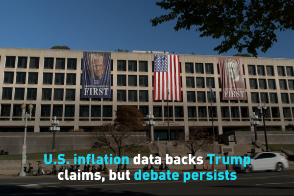 Datos de inflación de EE. UU. respaldan a Trump, pero persiste el debate video poster