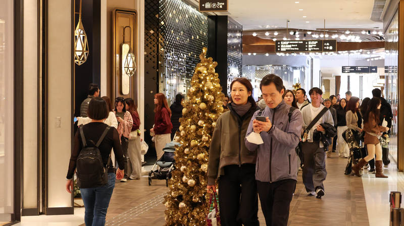 Compras navideñas se disparan en Hong Kong