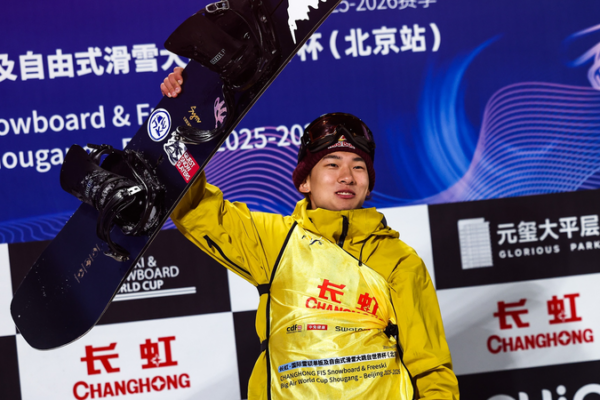 Su Yiming logra Récord Guinness con su doble 1980 en snowboard