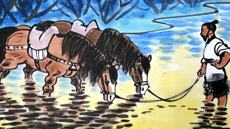 Qiu Liquan galopa hacia el Año del Caballo con nueva exposición en Beijing