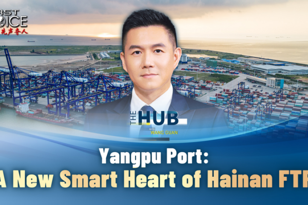 Puerto Yangpu: corazón inteligente del FTP de Hainan video poster