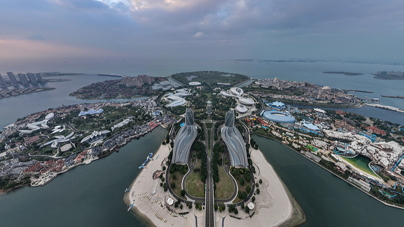 Ocean Flower Island: el nuevo ícono de Danzhou en el FTP de Hainan video poster