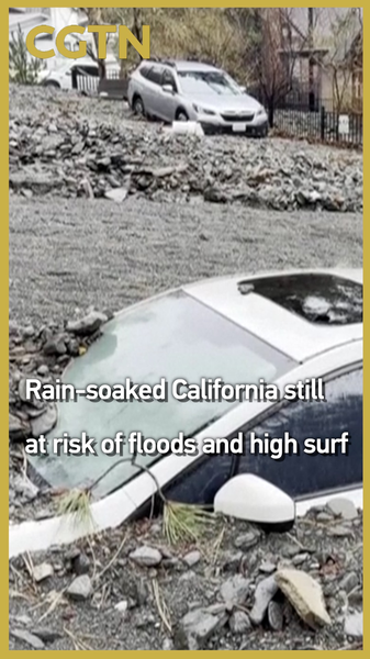California bajo lluvia: riesgo de inundaciones y fuertes oleajes tras lluvias navideñas video poster