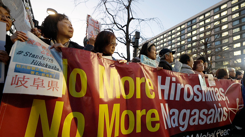 Sobrevivientes de Hiroshima y Nagasaki: ¡No a las armas nucleares!