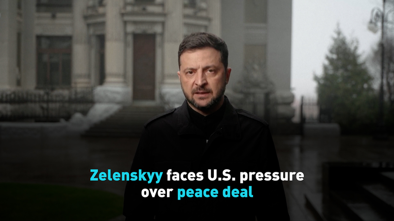 Zelenskyy enfrenta presión de EE.UU. por un acuerdo de paz crucial video poster