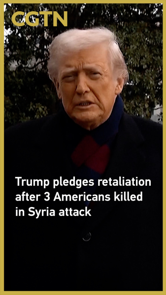 Trump promete represalias tras ataque en Siria que mató a 3 estadounidenses video poster
