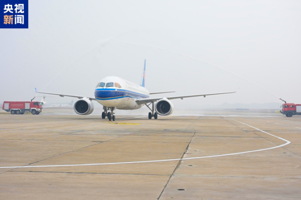 El avión C919 inicia operaciones en doble base en Changsha y Guangzhou