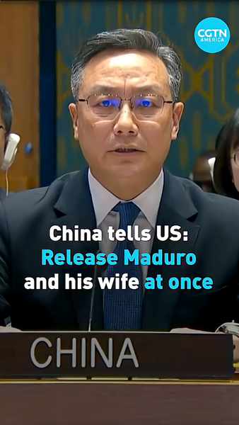 China exige en la ONU la liberación inmediata de Maduro y su esposa video poster