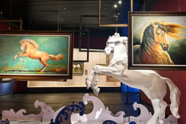 Exposición de caballos en Shenyang: ¡vitalidad y arte a galope!